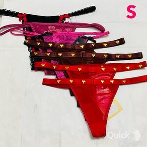 M - NWT 7 pieces Assorted Women's Thongs # 21